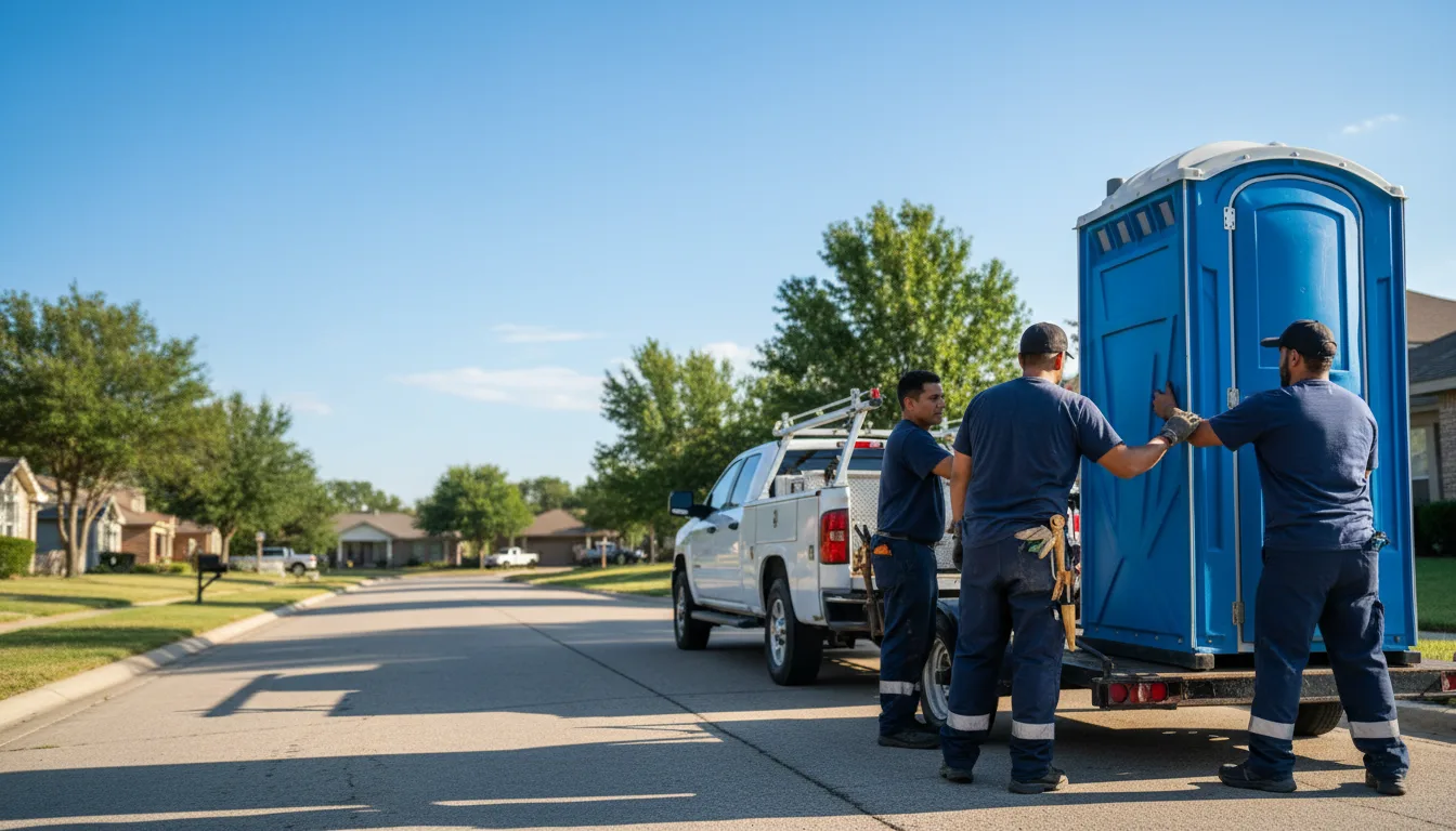 Portable Toilet Rental in Odessa, DE near me
